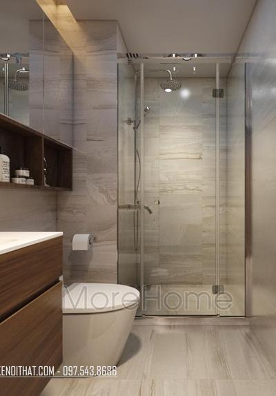 Mẫu vách kính phòng tắm 180 độ cho căn hộ chung cư